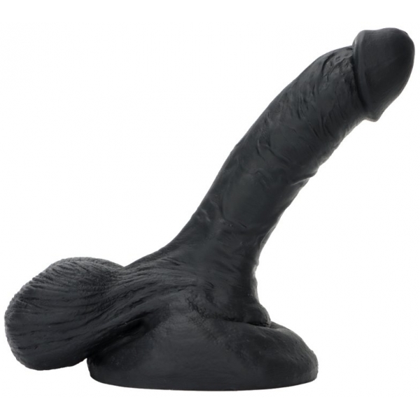 Bigbal Silikondildo 14 x 4cm Schwarz