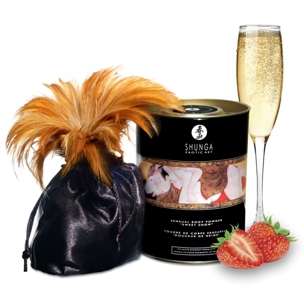 Sensual body powder Sparkling strawberry wine 228gr