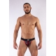 Mister B Neopreen Jockstrap Zwart-Rood