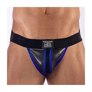 Mr B - Mister B Mister B Neoprene Jockstrap Preto-Azul