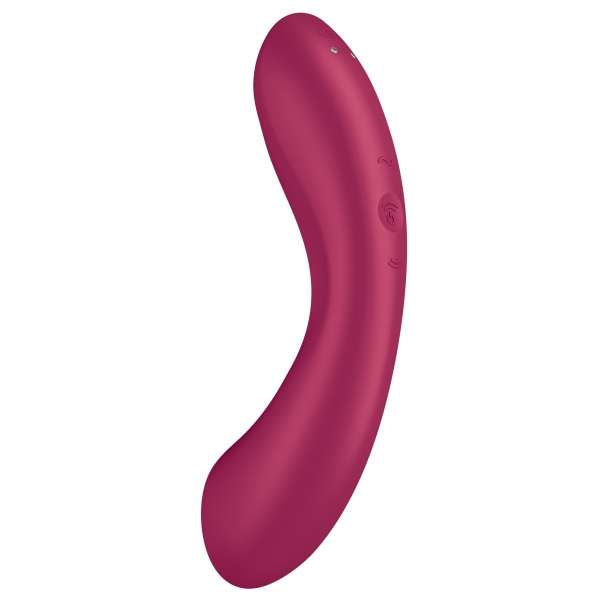 Curvy Trinity 1 Satisfyer Pink Clitoral Stimulator