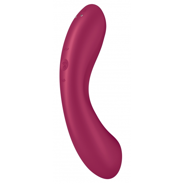 Curvy Trinity 1 Satisfyer Roze Clitoris Stimulator