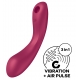 Curvy Trinity 1 Satisfyer Roze Clitoris Stimulator