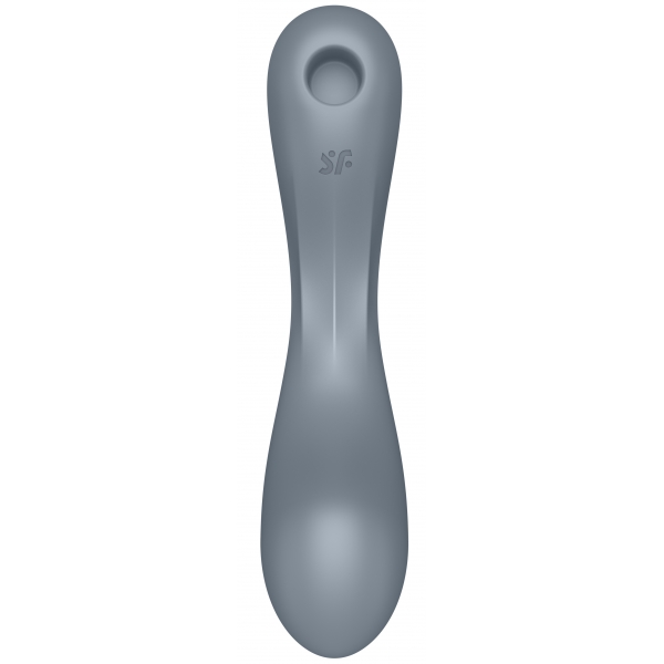 Stimolatore clitorideo Curvy Trinity 1 Satisfyer Grigio