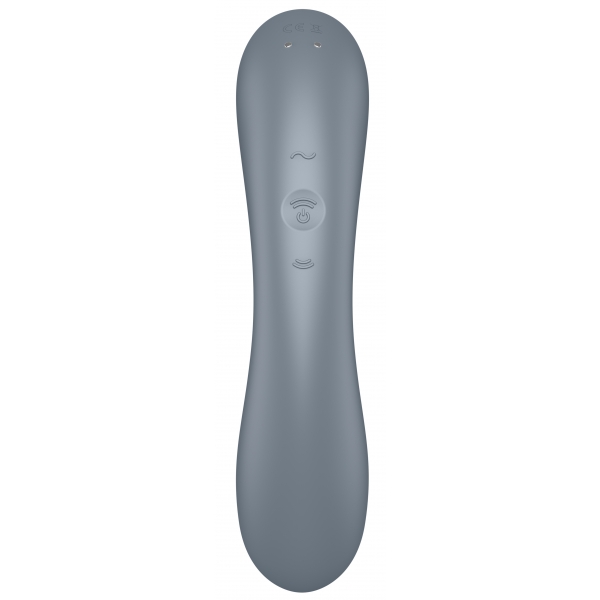 Curvy Trinity 1 Satisfyer Grey Clitoral Stimulator