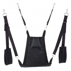 VIP Sling Mykonos fabric sling - Complete set - 4 Points Black