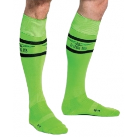 Mr B - Mister B Urban Football Socks Green Neon