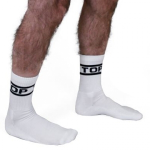 Mr B - Mister B Mister B Crew Socks Top 2-Pack White