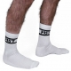 Mister B Crew Socks Fist 2-Pack White