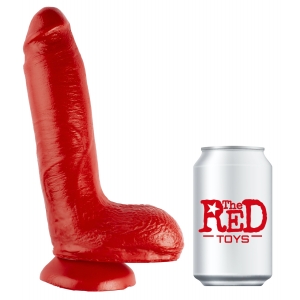 The Red Toys FLASHYDICK 18 x 5cm Rouge