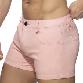 5 Pockets Summer Pink Short