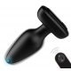 Plug Vibrador Visual 10 x 4,2cm Negro