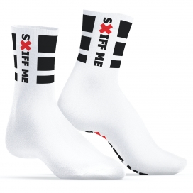 SneakXX Chaussettes blanches Sniff Me SneakXX