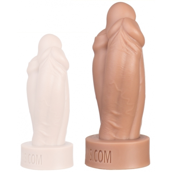 Triple Cock Dildo M 17 x 6,5cm