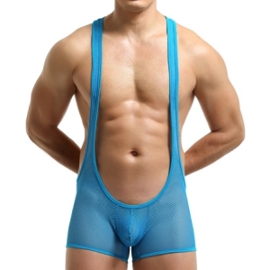 MenSexyWear Sexy Tocki singlet Blue