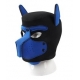 Cucciolo di cane in neoprene con maschera nero-blu