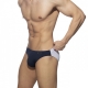 Bicolor Swim Briefs Marine-White