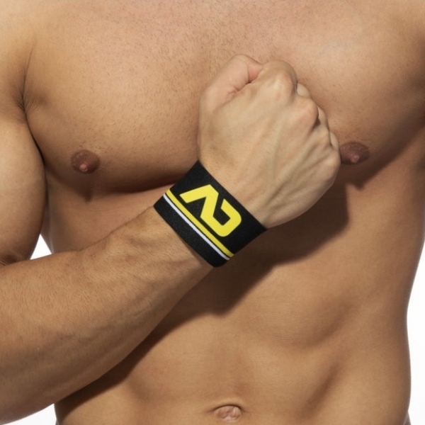 AD Bracelet Black-Yellow