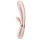 Vibro Rabbit connected Hot Lover Satisfyer 20 x 3cm Silver
