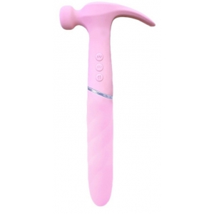 FUKR Consolador vibrador Sweet Hammer 17 x 4cm Rosa