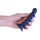 Plug Beaded G-Spot S 13 x 2.5cm Bleu