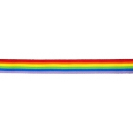 Pride Items Striscia di tessuto arcobaleno 180 x 10 cm