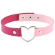 Heart Duo Neckholder Pink-Fuchsia