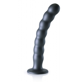 Ouch! Plug Beaded G-Spot L 20.5 x 3.2cm Grey