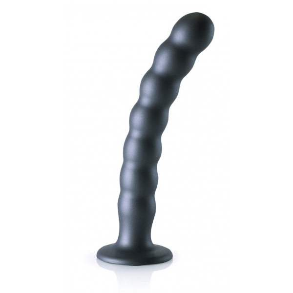 Plug Kralen G-Spot L 20,5 x 3,2cm Grijs