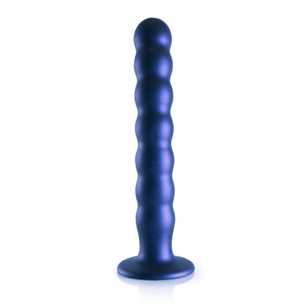 Plug Beaded G-Spot L 20,5 x 3,2 cm Blu