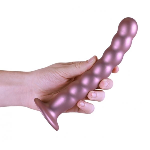 Plug Beaded G-Spot L 20.5 x 3.2cm Pink