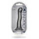 Plug Curvy G-Spot 17 x 3,5 cm Grigio