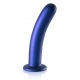 Plug liscio G-Spot L 17 x 3,5 cm Blu