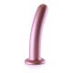 Plug liscio G-Spot L 17 x 3,5 cm Rosa