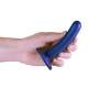 Plug en silicone SMOOTH G-SPOT S 12 x 2.4cm Bleu