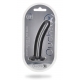 Plug Smooth G-Spot M 14,5 x 3 cm Grigio