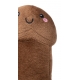 Plush Penis 28cm Brown