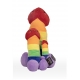 Rainbow Penis Plush 30cm