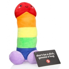 Peluche Pene Arco Iris 30cm