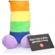 Rainbow Penis Plush 30cm