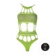 Fluo Green Greek neck bodysuit