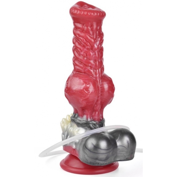 Dildo Eiaculatore peloso Wolf Squirt S 16 x 6 cm