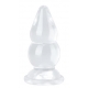 Transparent plug Jelwy S 13 x 6.5cm