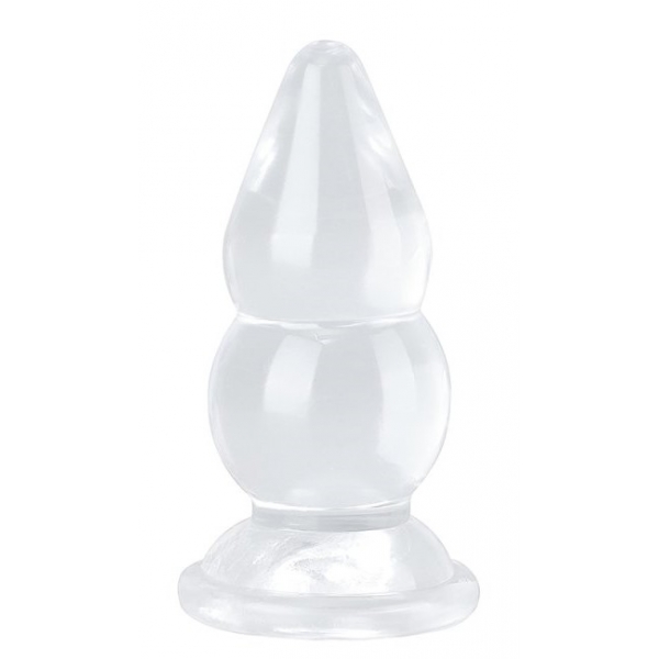 Transparent plug Jelwy S 13 x 6.5cm