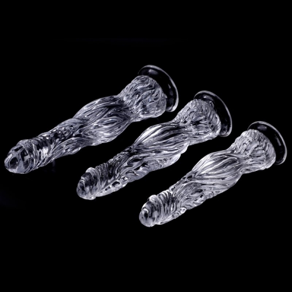 Monster-Dildo Transparent Kail L 25 x 7cm