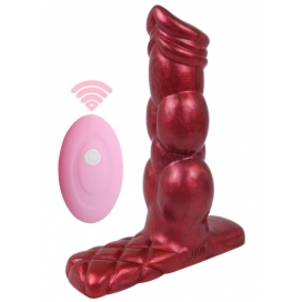 Wireless Small Alien Vibration Penis - 06 CLARET
