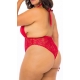 Body Aria Rouge Grande Taille