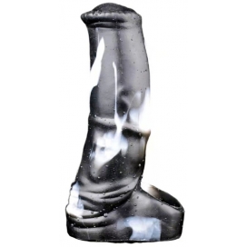 ExtendMyDick Monster Jump Penis Sleeve 15 x 4.5cm Black-White