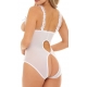 Body de encaje blanco Amber