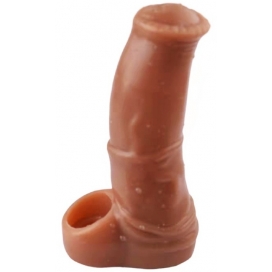 ExtendMyDick Penismanschette Monster Jump 15 x 4.5cm Braun